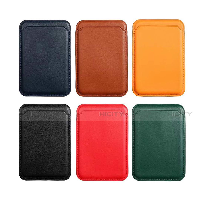 Luxus Leder Wallet Schutzhülle mit Mag-Safe Magnetic Magnetisch für Apple iPhone 12 Pro Max groß