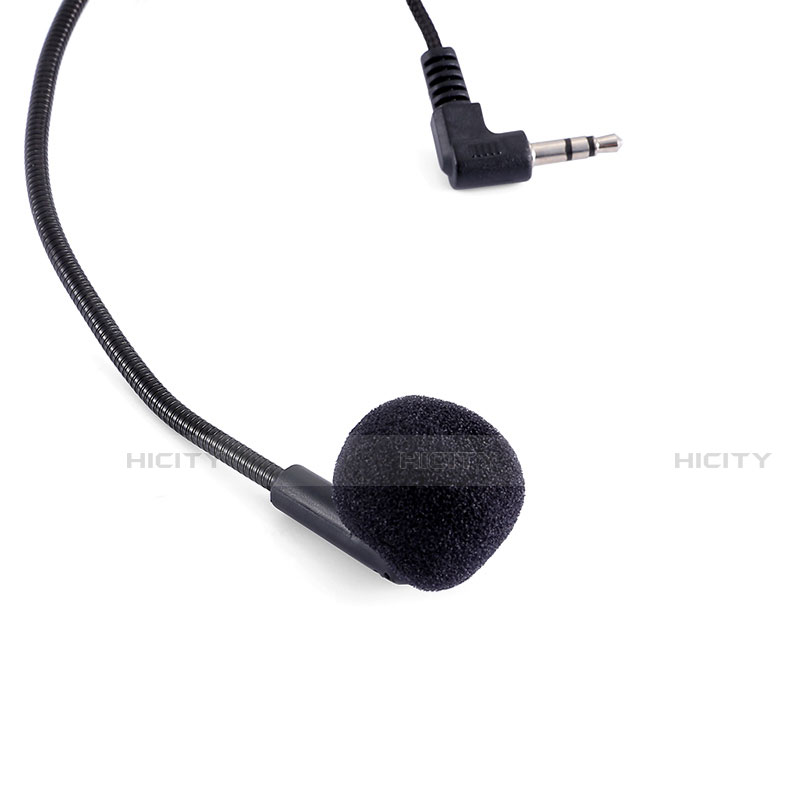 Mini-Stereo-Mikrofon Mic 3.5 mm Klinkenbuchse K03 Schwarz groß