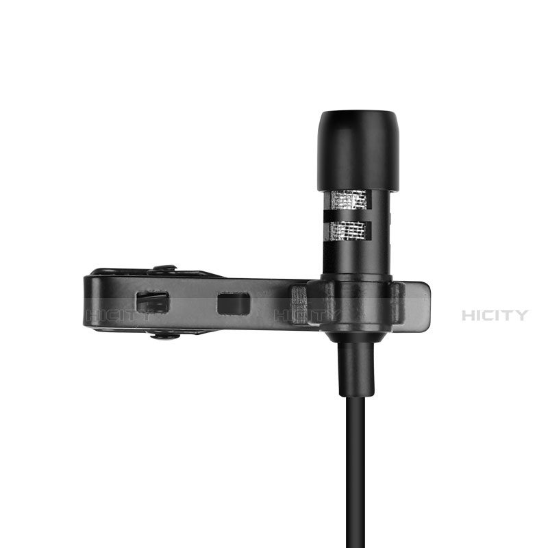 Mini-Stereo-Mikrofon Mic 3.5 mm Klinkenbuchse K06 Schwarz groß