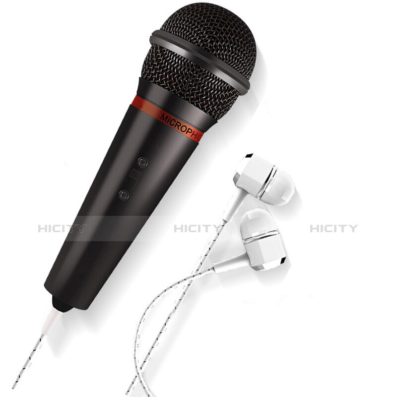 Mini-Stereo-Mikrofon Mic 3.5 mm Klinkenbuchse M05 Schwarz