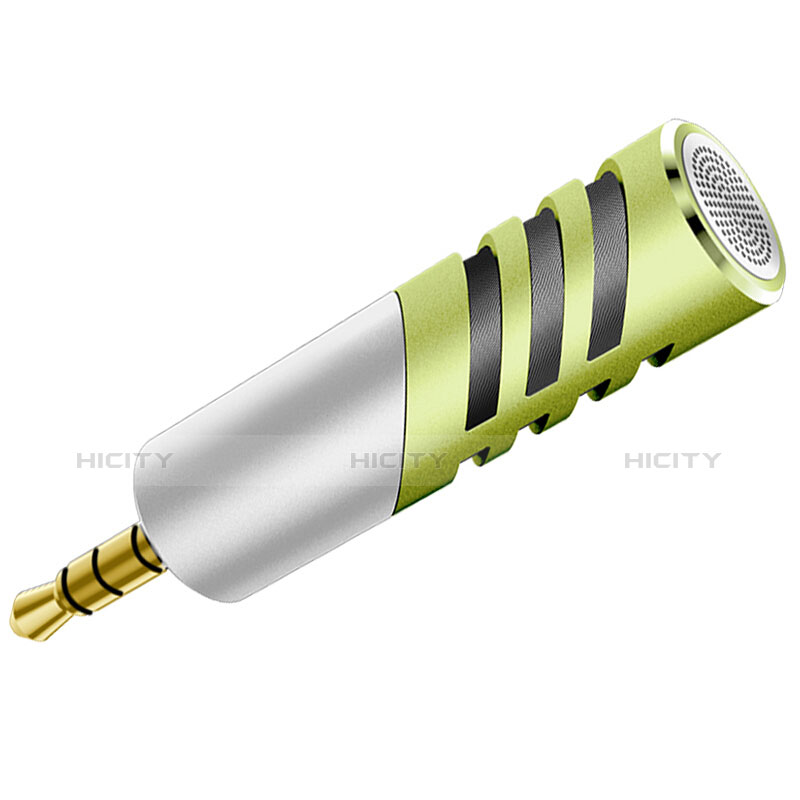 Mini-Stereo-Mikrofon Mic 3.5 mm Klinkenbuchse M09 Grün groß