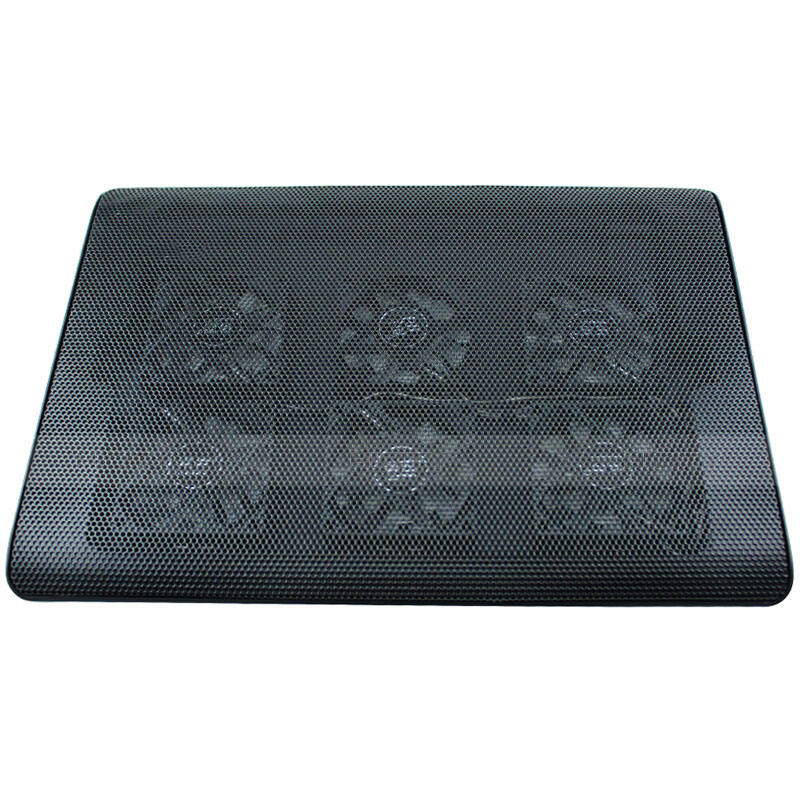 NoteBook Halter Halterung Kühler Cooler Kühlpad Lüfter Laptop Ständer 9 Zoll bis 16 Zoll Universal M03 für Apple MacBook Pro 13 zoll Schwarz