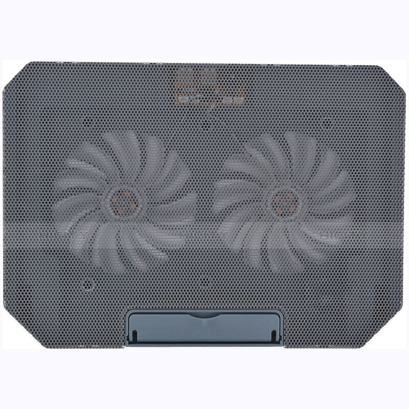 NoteBook Halter Halterung Kühler Cooler Kühlpad Lüfter Laptop Ständer 9 Zoll bis 16 Zoll Universal M16 für Huawei MateBook D14 (2020) Grau