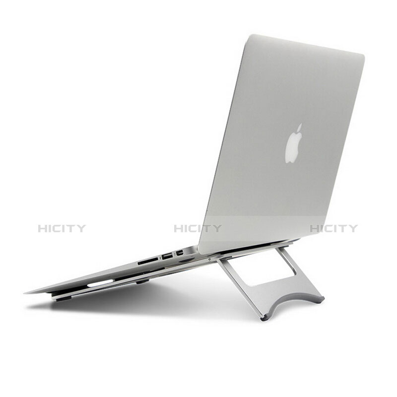 NoteBook Halter Halterung Laptop Ständer Universal für Apple MacBook Air 11 zoll Silber Plus