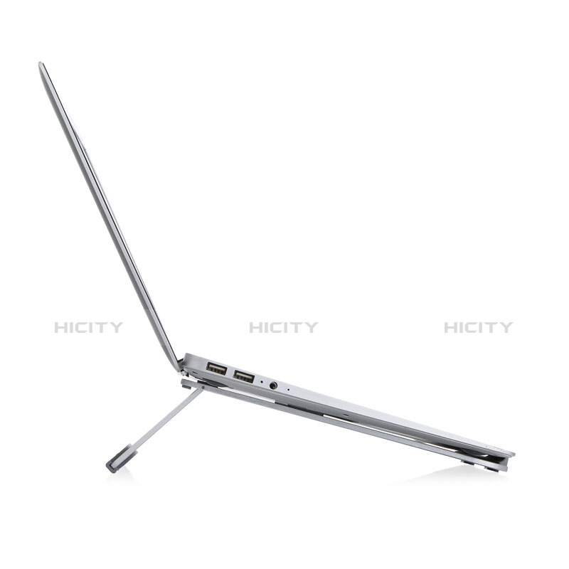 NoteBook Halter Halterung Laptop Ständer Universal für Apple MacBook Pro 13 zoll Silber groß