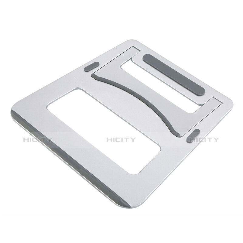 NoteBook Halter Halterung Laptop Ständer Universal für Samsung Galaxy Book Flex 13.3 NP930QCG Silber groß