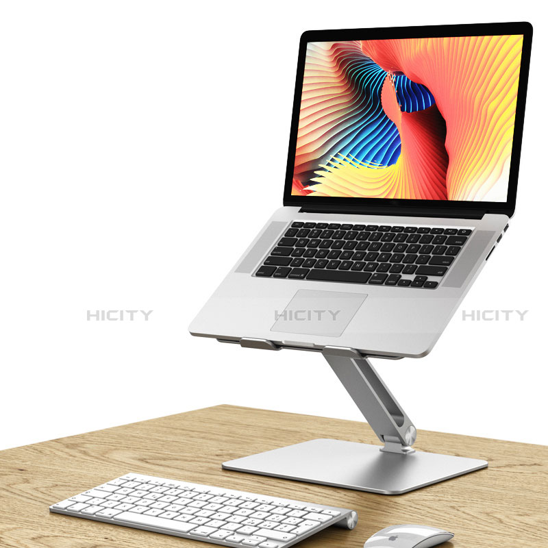 NoteBook Halter Halterung Laptop Ständer Universal K07 für Apple MacBook Pro 13 zoll Silber groß