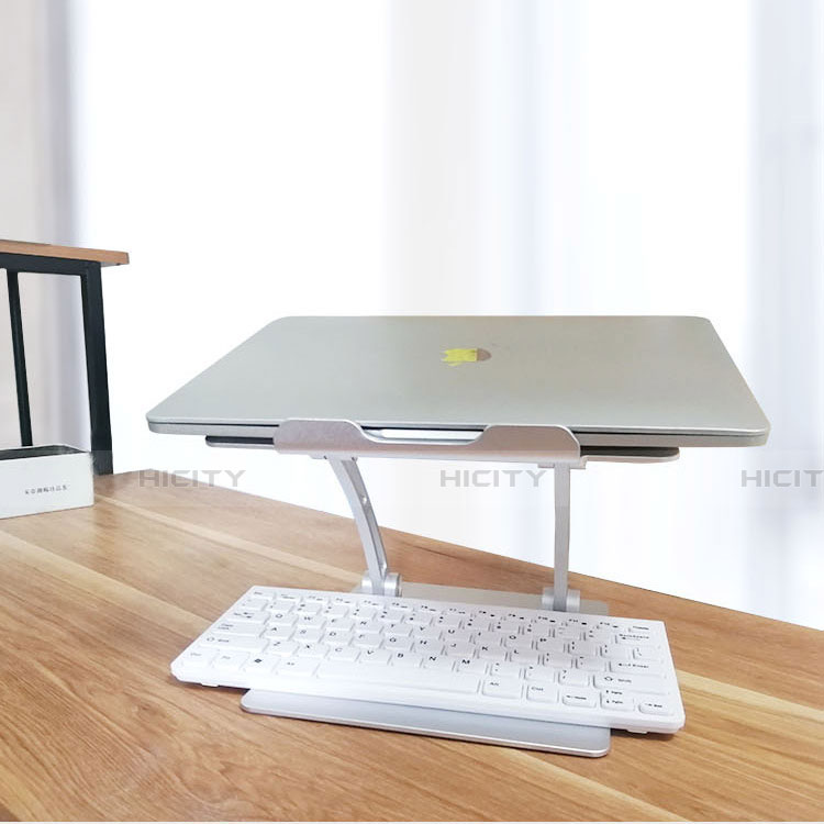 NoteBook Halter Halterung Laptop Ständer Universal K08 für Apple MacBook Air 11 zoll Silber