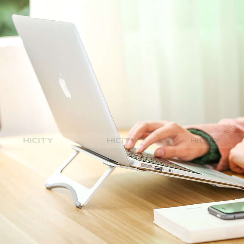 NoteBook Halter Halterung Laptop Ständer Universal S03 für Apple MacBook Pro 13 zoll Retina Silber groß