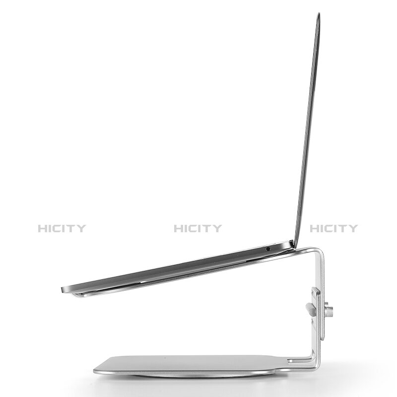 NoteBook Halter Halterung Laptop Ständer Universal S07 für Apple MacBook Air 13 zoll Silber groß