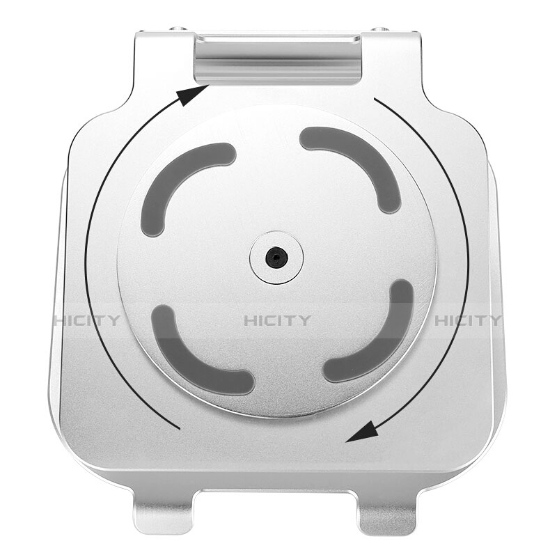 NoteBook Halter Halterung Laptop Ständer Universal S07 für Apple MacBook Air 13 zoll Silber