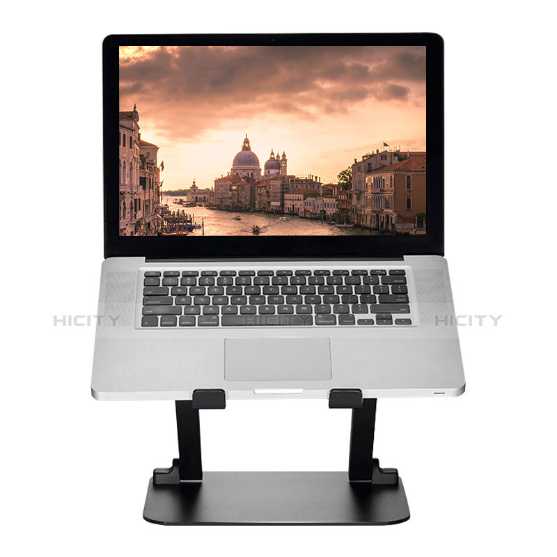 NoteBook Halter Halterung Laptop Ständer Universal S08 für Apple MacBook 12 zoll Schwarz Plus