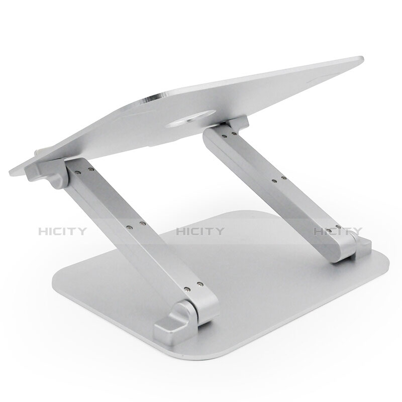 NoteBook Halter Halterung Laptop Ständer Universal S08 für Apple MacBook 12 zoll Silber groß