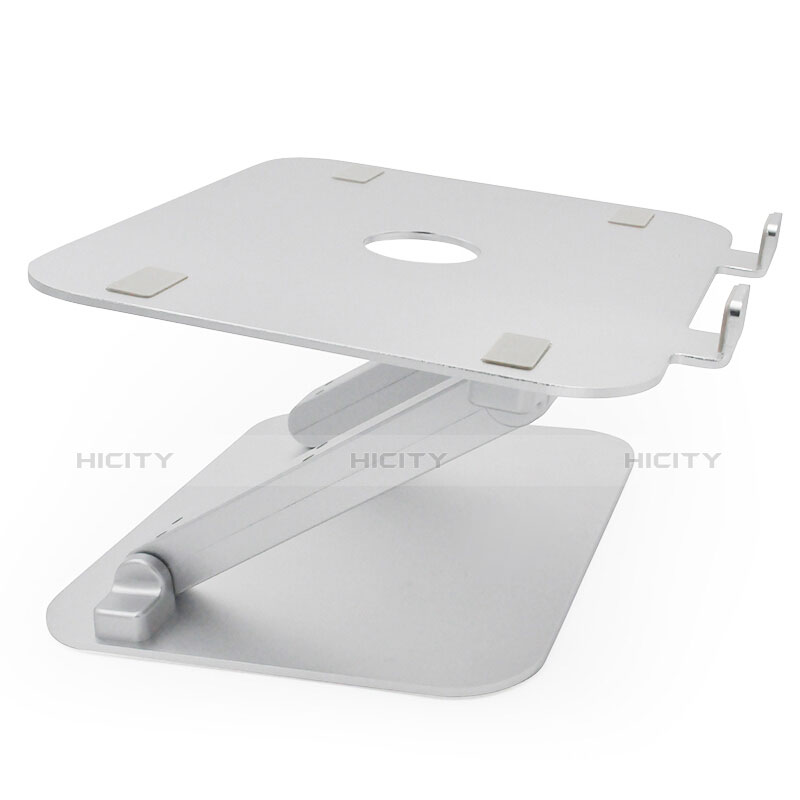 NoteBook Halter Halterung Laptop Ständer Universal S08 für Apple MacBook 12 zoll Silber groß