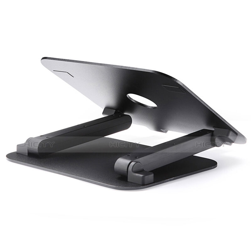 NoteBook Halter Halterung Laptop Ständer Universal S08 für Apple MacBook Air 13 zoll Schwarz groß
