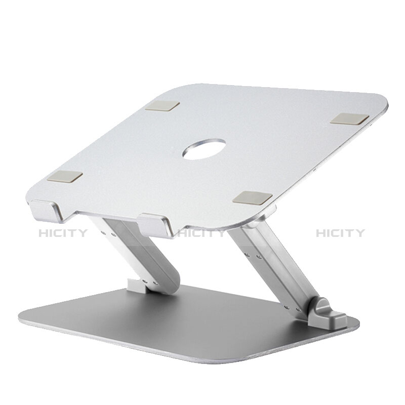NoteBook Halter Halterung Laptop Ständer Universal S08 für Apple MacBook Air 13 zoll Silber groß