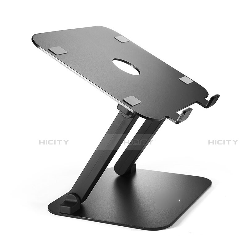 NoteBook Halter Halterung Laptop Ständer Universal S08 für Apple MacBook Pro 13 zoll (2020) Schwarz groß