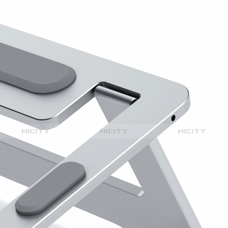 NoteBook Halter Halterung Laptop Ständer Universal S10 für Apple MacBook Pro 13 zoll Silber groß
