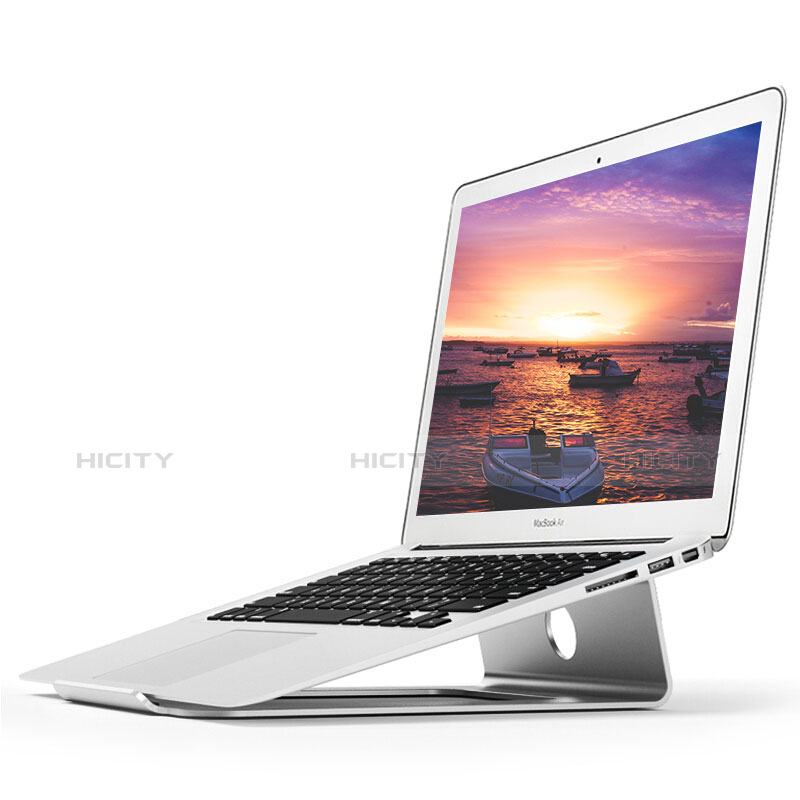 NoteBook Halter Halterung Laptop Ständer Universal S11 für Apple MacBook Air 13.3 zoll (2018) Silber