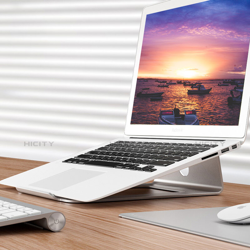 NoteBook Halter Halterung Laptop Ständer Universal S11 für Apple MacBook Pro 13 zoll Silber