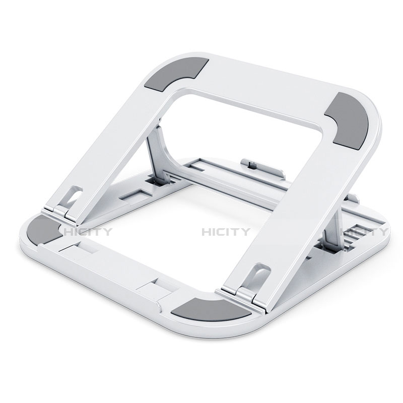 NoteBook Halter Halterung Laptop Ständer Universal T02 für Apple MacBook Air 13 zoll (2020) Weiß Plus
