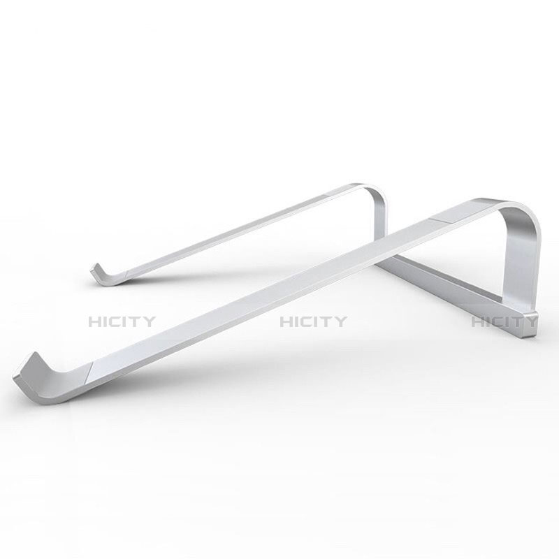 NoteBook Halter Halterung Laptop Ständer Universal T03 für Apple MacBook Air 13 zoll Silber Plus