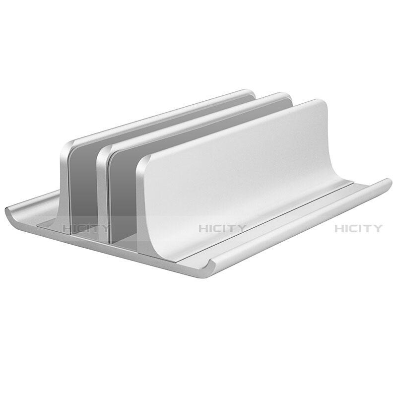 NoteBook Halter Halterung Laptop Ständer Universal T06 für Apple MacBook Air 13 zoll (2020) Silber