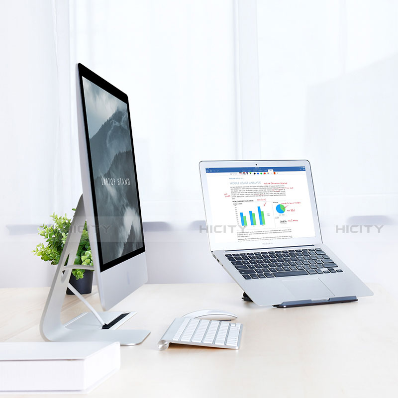NoteBook Halter Halterung Laptop Ständer Universal T08 für Apple MacBook Air 11 zoll groß
