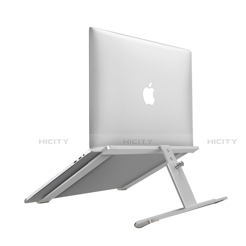 NoteBook Halter Halterung Laptop Ständer Universal T12 für Apple MacBook 12 zoll Silber Plus
