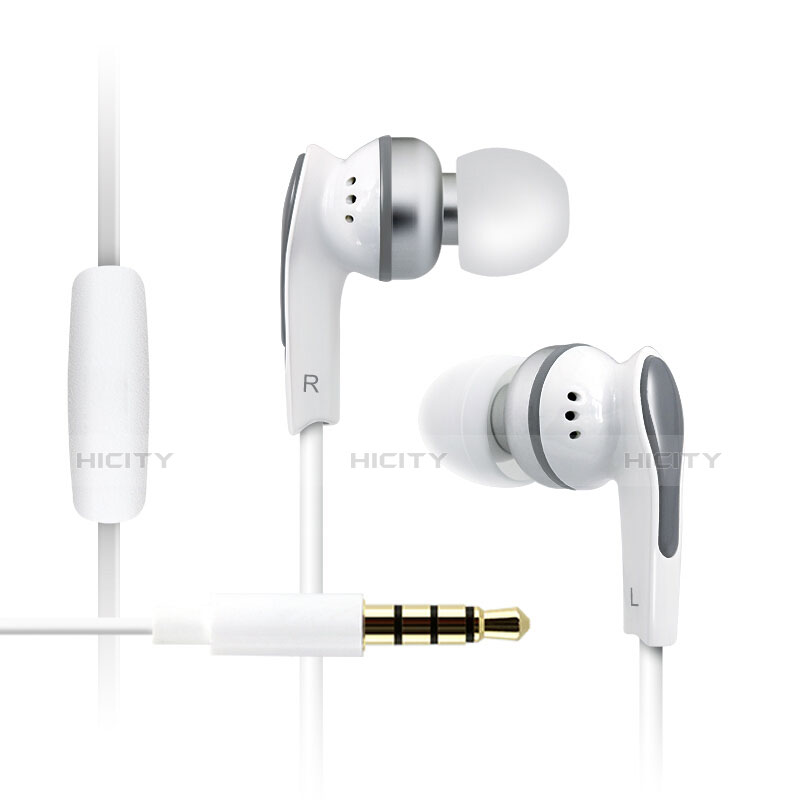 Ohrhörer Stereo Sport Kopfhörer In Ear Headset H23 Weiß groß
