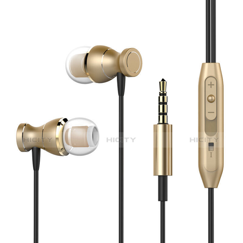Ohrhörer Stereo Sport Kopfhörer In Ear Headset H34 Gold