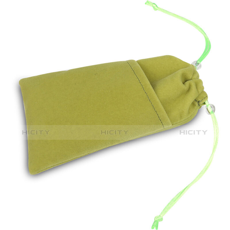 Samtbeutel Säckchen Samt Handy Tasche Universal Grün