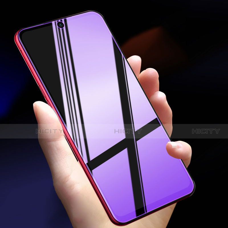 Schutzfolie Displayschutzfolie Panzerfolie Gehärtetes Glas Glasfolie Anti Blue Ray Skins zum Aufkleben Panzerglas B03 für Xiaomi Redmi Note 8 (2021) Klar