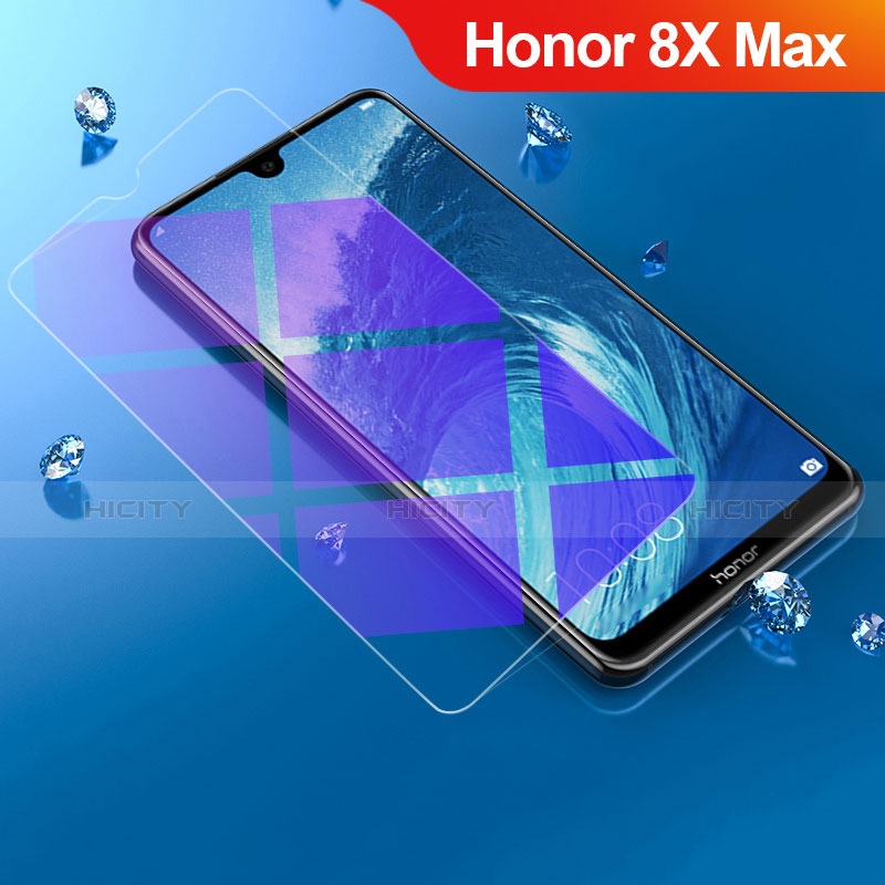 Schutzfolie Displayschutzfolie Panzerfolie Gehärtetes Glas Glasfolie Anti Blue Ray Skins zum Aufkleben Panzerglas für Huawei Honor 8X Max Klar Plus