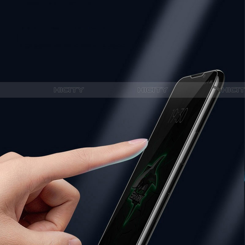 Schutzfolie Displayschutzfolie Panzerfolie Gehärtetes Glas Glasfolie Privacy Skins zum Aufkleben Panzerglas für Xiaomi Black Shark 3 Pro Klar