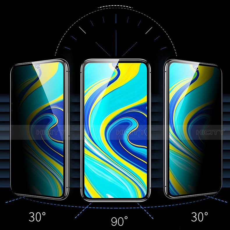 Schutzfolie Displayschutzfolie Panzerfolie Gehärtetes Glas Glasfolie Privacy Skins zum Aufkleben Panzerglas für Xiaomi Mi 10T Lite 5G Klar