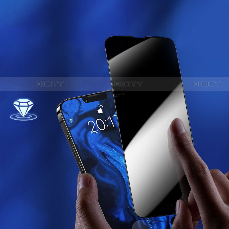 Schutzfolie Displayschutzfolie Panzerfolie Gehärtetes Glas Glasfolie Privacy Skins zum Aufkleben Panzerglas M09 für Apple iPhone 14 Klar