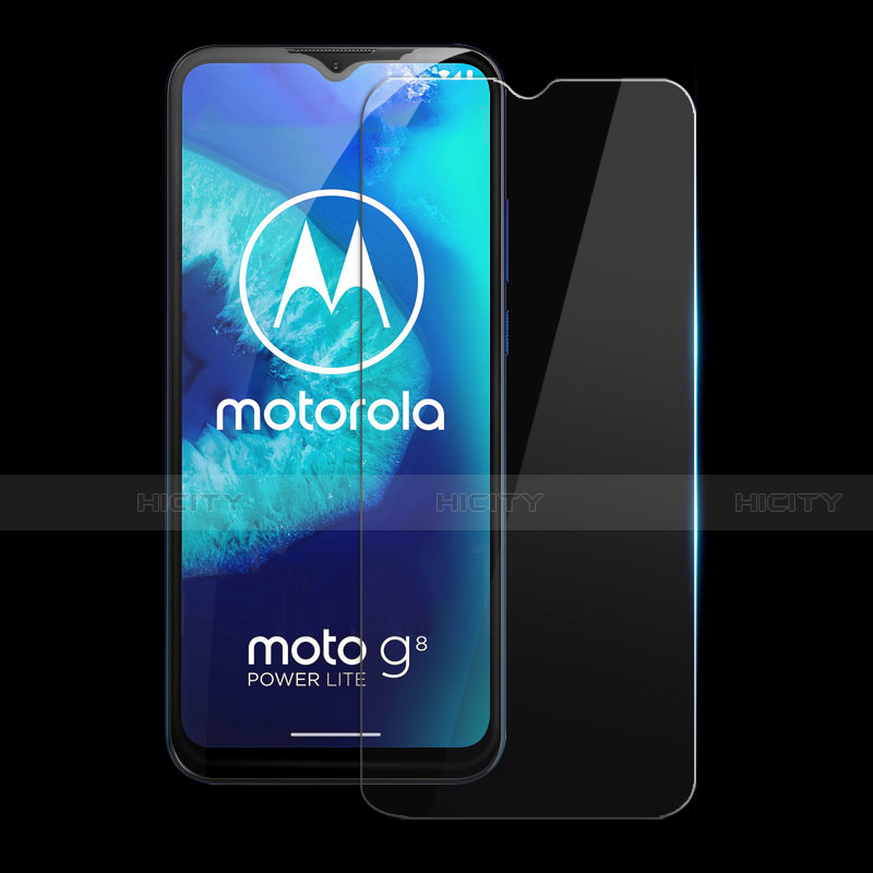 Schutzfolie Displayschutzfolie Panzerfolie Gehärtetes Glas Glasfolie Skins zum Aufkleben Panzerglas für Motorola Moto G8 Power Lite Klar Plus