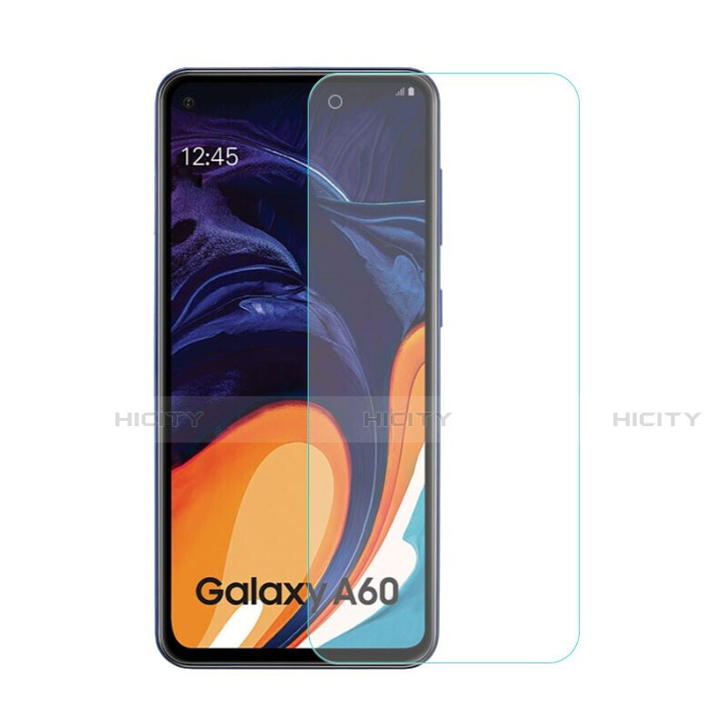 Schutzfolie Displayschutzfolie Panzerfolie Gehärtetes Glas Glasfolie Skins zum Aufkleben Panzerglas für Samsung Galaxy A60 Klar Plus