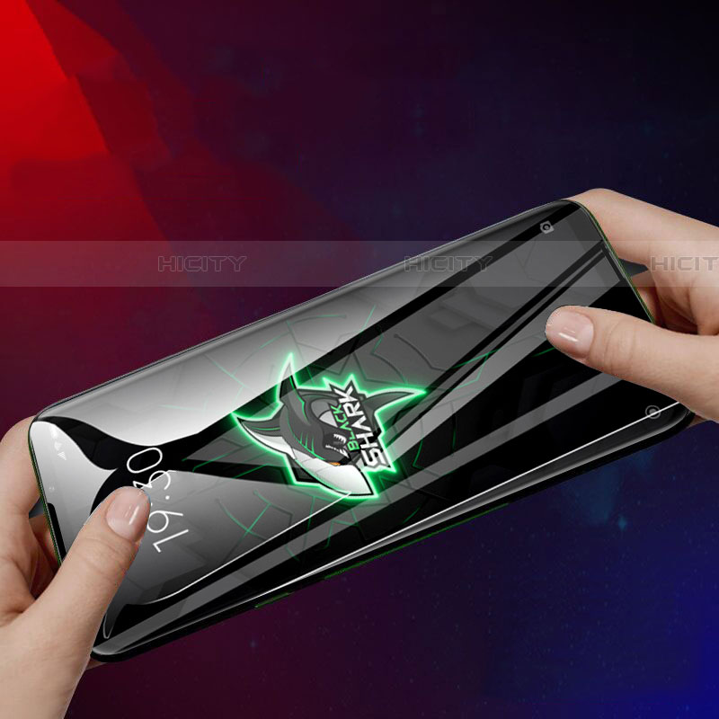 Schutzfolie Displayschutzfolie Panzerfolie Gehärtetes Glas Glasfolie Skins zum Aufkleben Panzerglas für Xiaomi Black Shark 3 Pro Klar groß