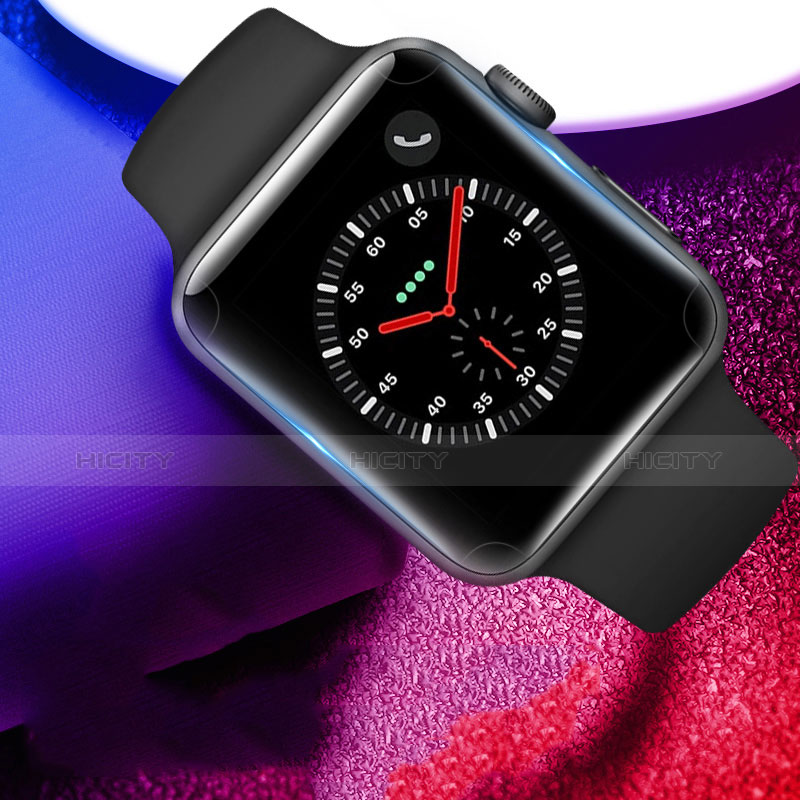 Schutzfolie Displayschutzfolie Panzerfolie Gehärtetes Glas Glasfolie Skins zum Aufkleben Panzerglas T01 für Apple iWatch 38mm Klar Plus