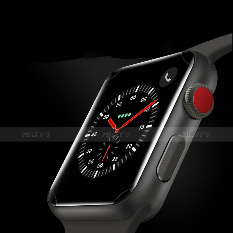 Schutzfolie Displayschutzfolie Panzerfolie Gehärtetes Glas Glasfolie Skins zum Aufkleben Panzerglas T01 für Apple iWatch 38mm Klar