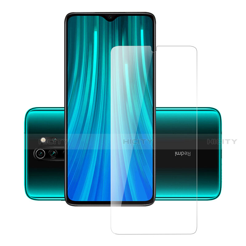 Schutzfolie Displayschutzfolie Panzerfolie Gehärtetes Glas Glasfolie Skins zum Aufkleben Panzerglas T02 für Xiaomi Redmi Note 8 Pro Klar Plus