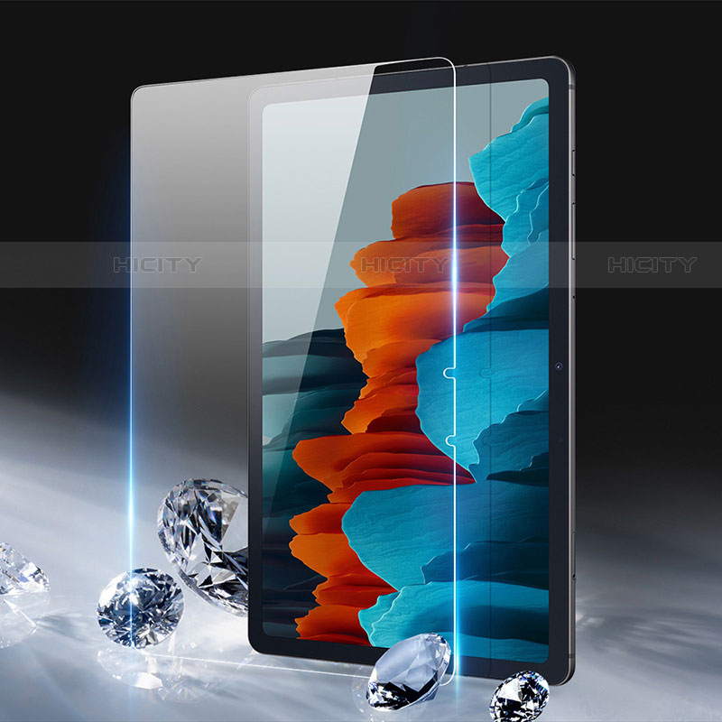 Schutzfolie Displayschutzfolie Panzerfolie Gehärtetes Glas Glasfolie Skins zum Aufkleben Panzerglas T03 für Samsung Galaxy Tab S7 11 Wi-Fi SM-T870 Klar groß