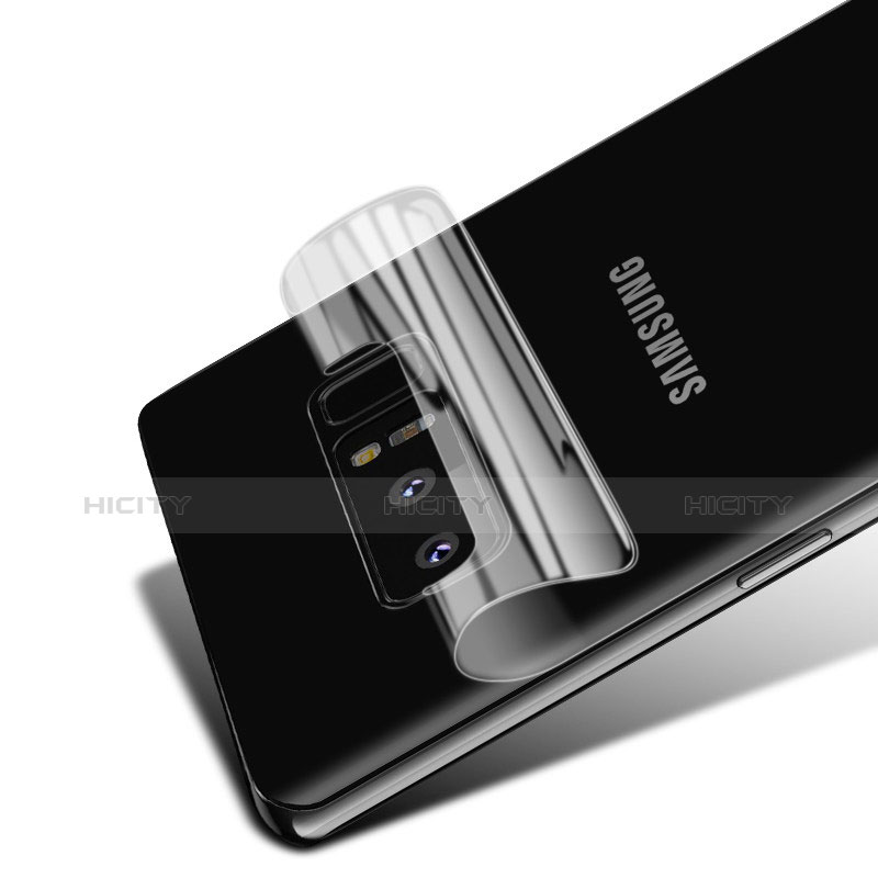 Schutzfolie Displayschutzfolie Panzerfolie Skins zum Aufkleben F01 für Samsung Galaxy Note 8 Duos N950F Klar
