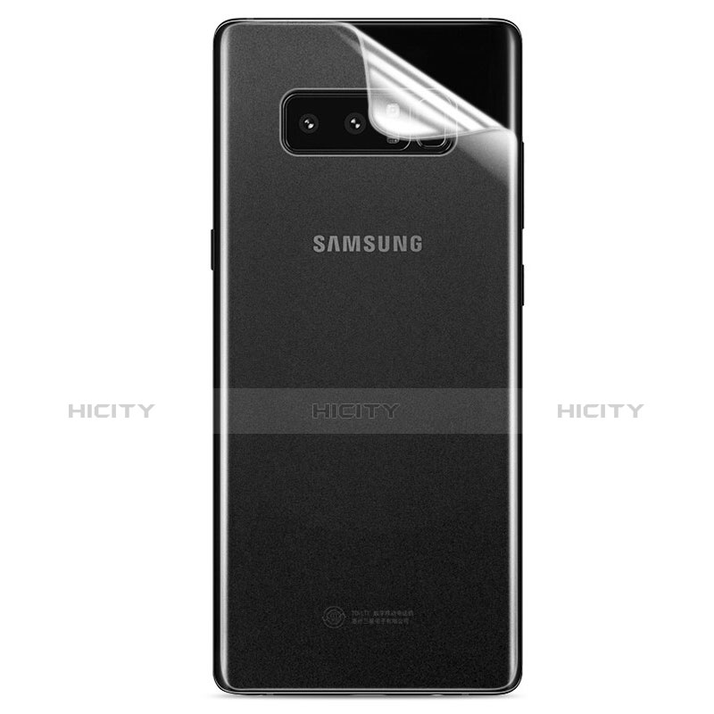 Schutzfolie Displayschutzfolie Panzerfolie Skins zum Aufkleben F01 für Samsung Galaxy Note 8 Klar
