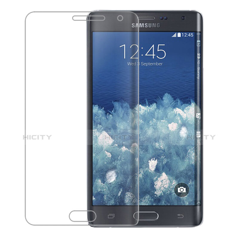 Schutzfolie Displayschutzfolie Panzerfolie Skins zum Aufkleben F01 für Samsung Galaxy Note Edge SM-N915F Klar