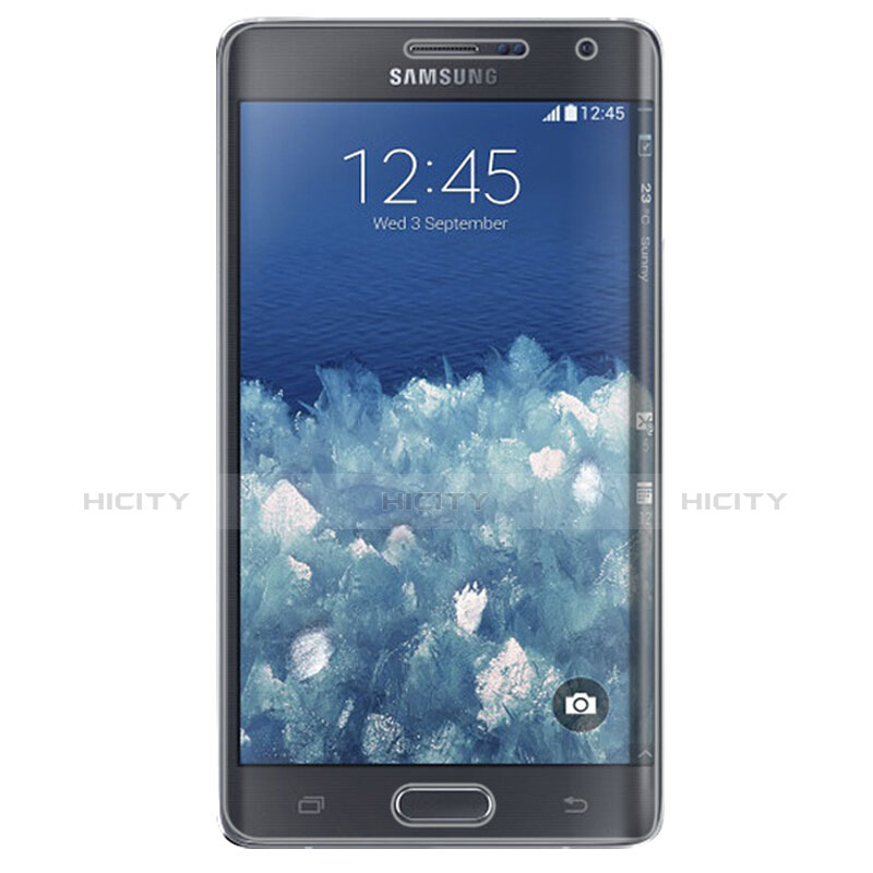 Schutzfolie Displayschutzfolie Panzerfolie Skins zum Aufkleben F01 für Samsung Galaxy Note Edge SM-N915F Klar