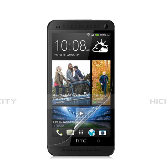 Schutzfolie Displayschutzfolie Panzerfolie Skins zum Aufkleben für HTC One M7 Klar