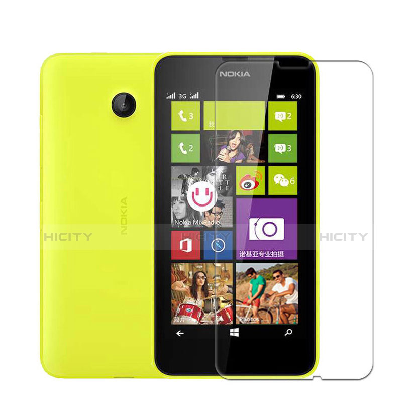 Schutzfolie Displayschutzfolie Panzerfolie Skins zum Aufkleben für Nokia Lumia 630 Klar
